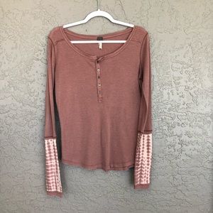 Free People long sleeved top